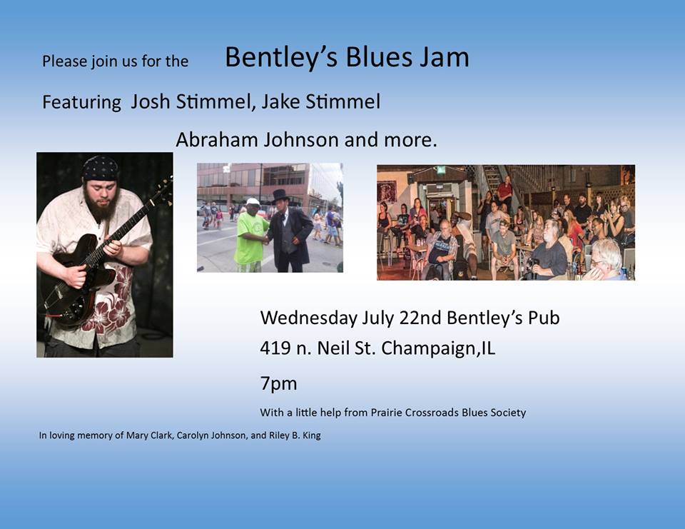 [Bentley's Blues Jam Poster]